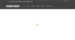 Desktop Screenshot of luchianovisconti.com